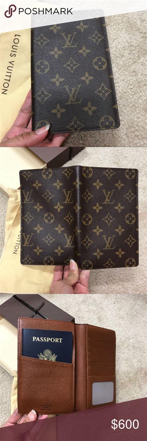 louis vuitton passport holder poshmark|louis vuitton passport holder price.